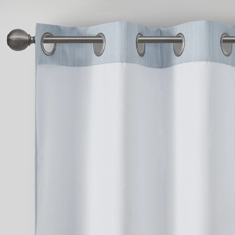 Madison Park Colm Grommet Top Energy Saving Blackout Set of 2 Curtain Panel