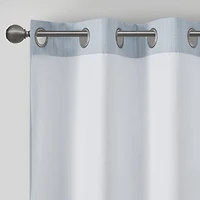 Madison Park Colm Grommet Top Energy Saving Blackout Set of 2 Curtain Panel
