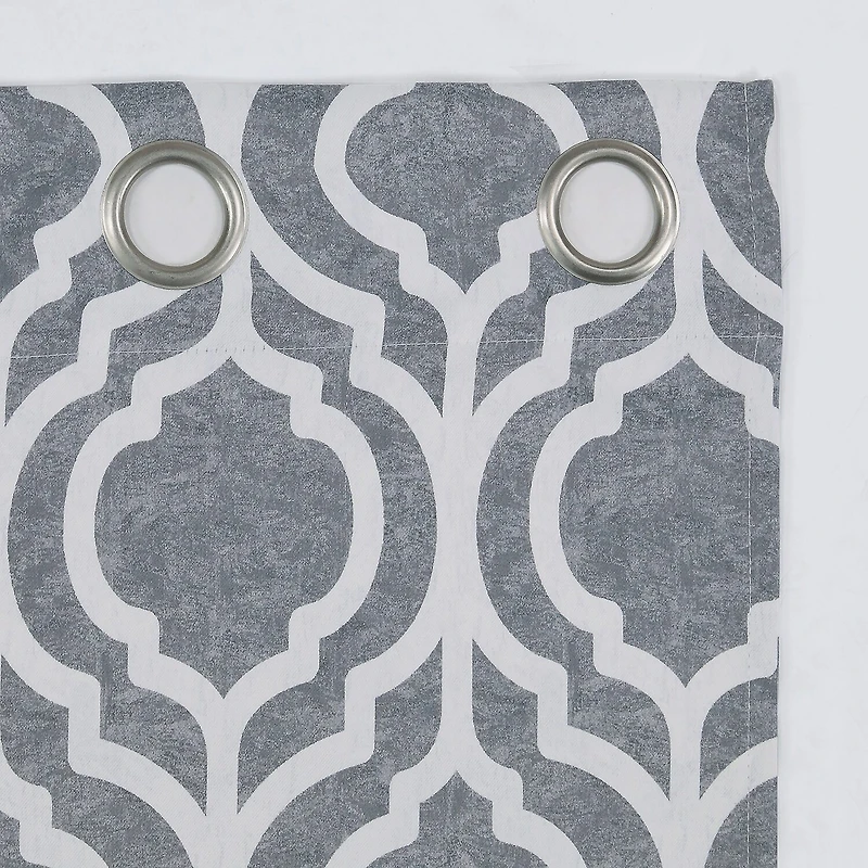Sun Zero Eldon Grommet Top Blackout Single Curtain Panel
