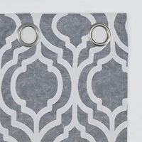 Sun Zero Eldon Grommet Top Blackout Single Curtain Panel