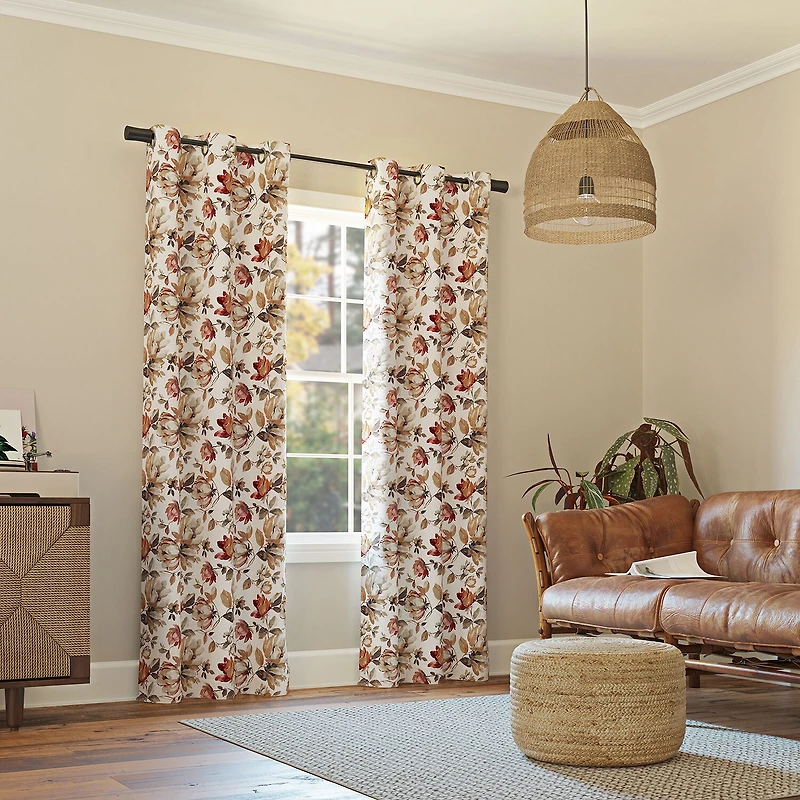 Sun Zero Irma Grommet Top Blackout Single Curtain Panel