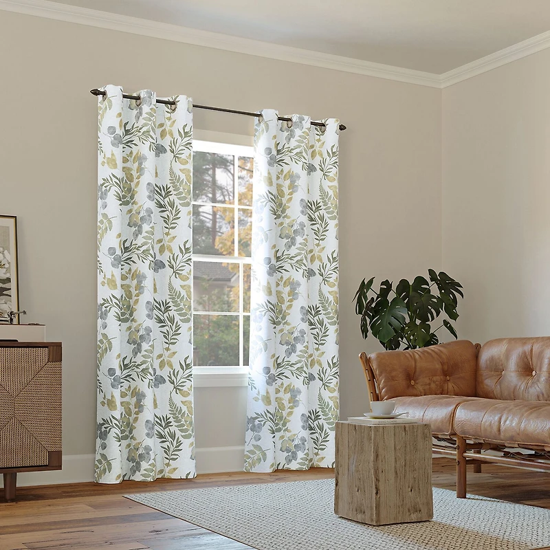 Sun Zero Remi Grommet Top Blackout Single Curtain Panel