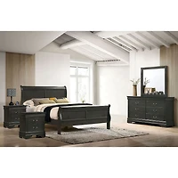 Lihte 5 Piece Wooden Bedroom Set