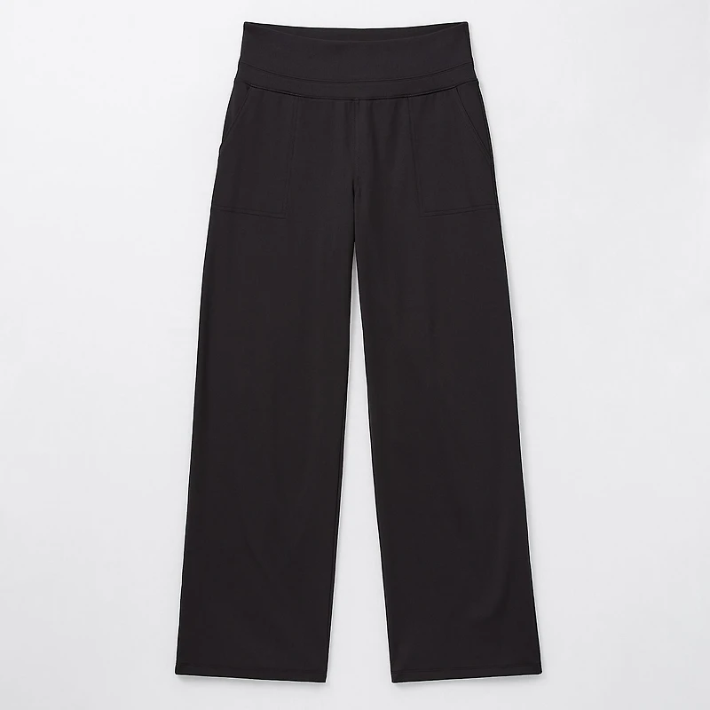 Stylus Womens High Rise Wide Leg Pant