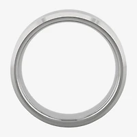 Mens 8MM Tungsten Anniversary Wedding Band