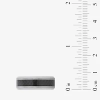 Mens 8MM Tungsten Anniversary Wedding Band