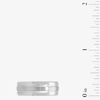 Mens 8MM Titanium Wedding Band