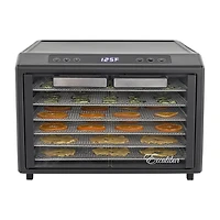 Excalibur 6 Tray Select Digital Dehydrator, in Stainless Steel