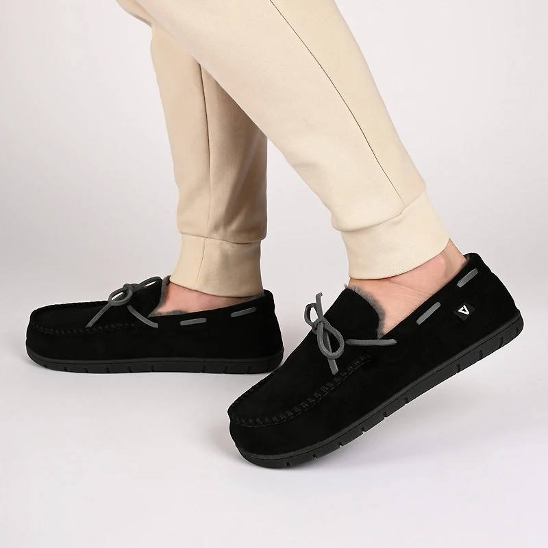 Vance Co Hayden Mens Slip-On Slippers
