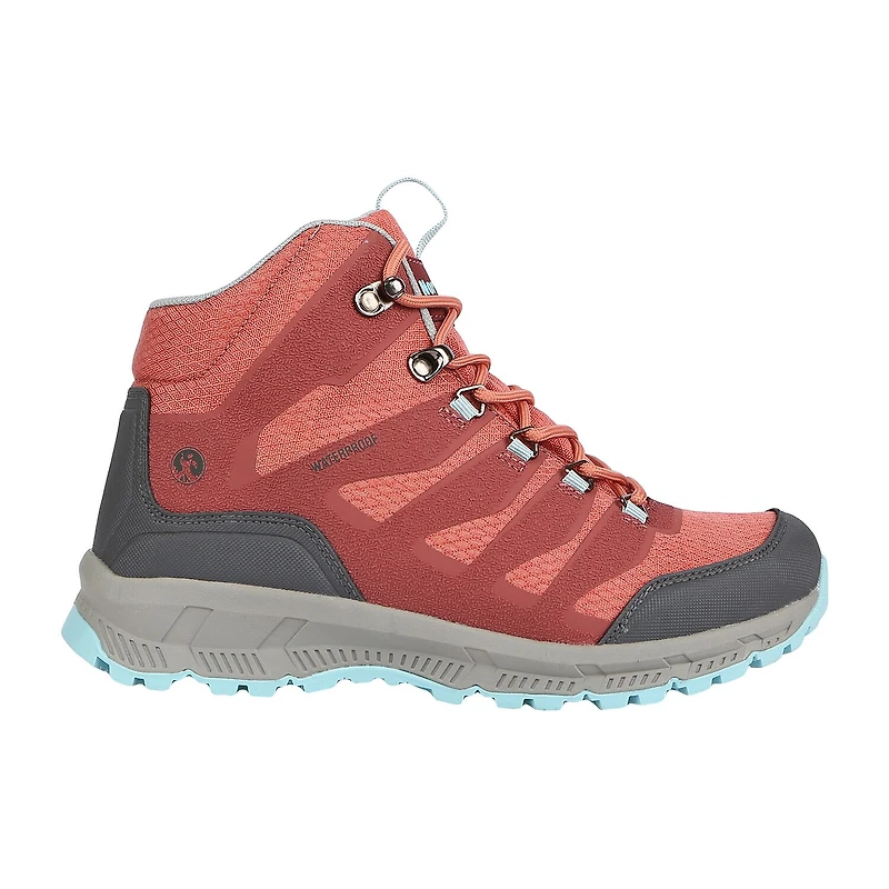 Northside Womens Hargrove Mid Waterproof Flat Heel Hiking Boots