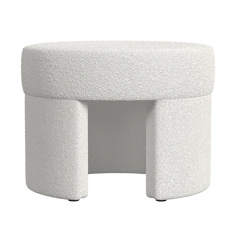 HOMEPOP Sophia Upholstered Ottoman