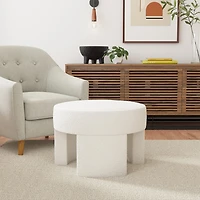 HOMEPOP Sophia Upholstered Ottoman