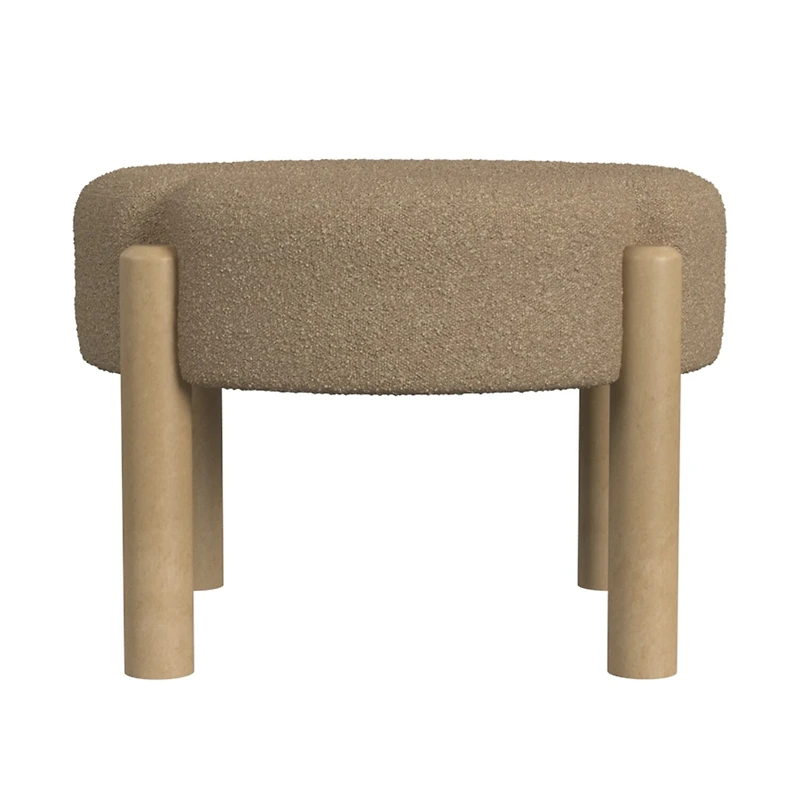 HOMEPOP Luna Upholstered Ottoman