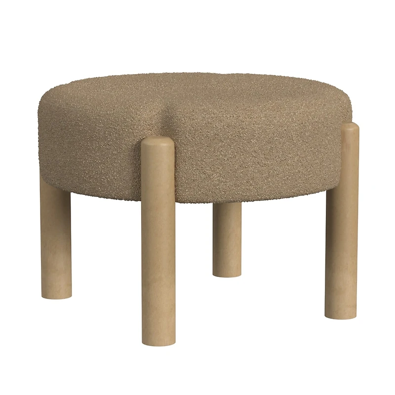 HOMEPOP Luna Upholstered Ottoman