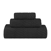 SUPERIOR® Chevron Collection | 100% Cotton 3-pc. Quick Dry Bath Towel Set
