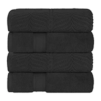 SUPERIOR® Chevron Collection | 100% Cotton 4-pc. Quick Dry Bath Towel