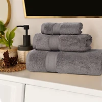 SUPERIOR® Chevron Collection | 100% Cotton 3-pc. Quick Dry Bath Towel Set