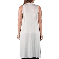 24seven Comfort Apparel Womens Plus Midweight Softshell Vest Jacket