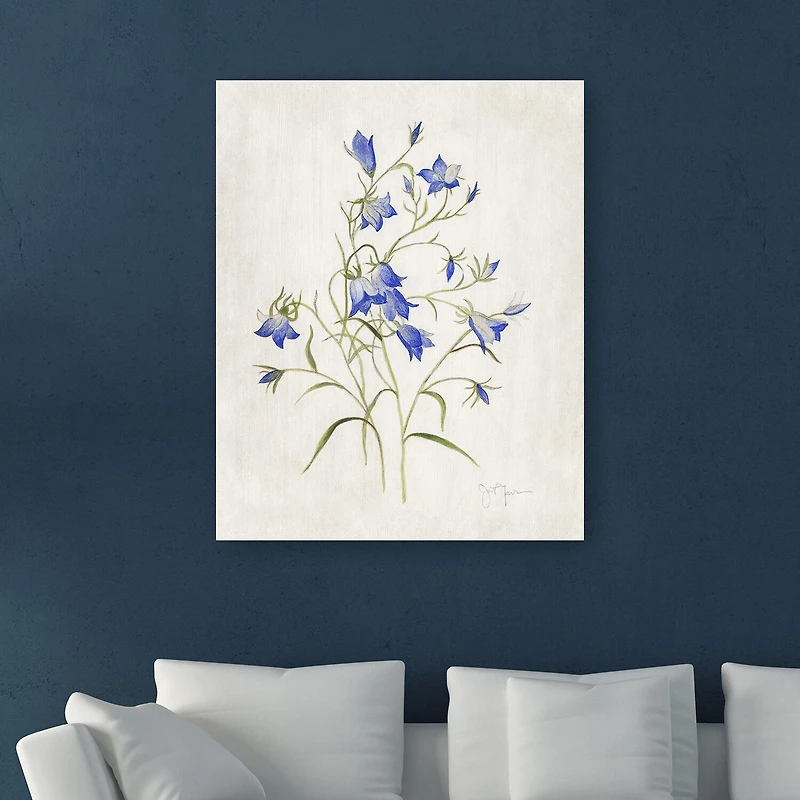Lumaprints Blue Botanical I Canvas Art
