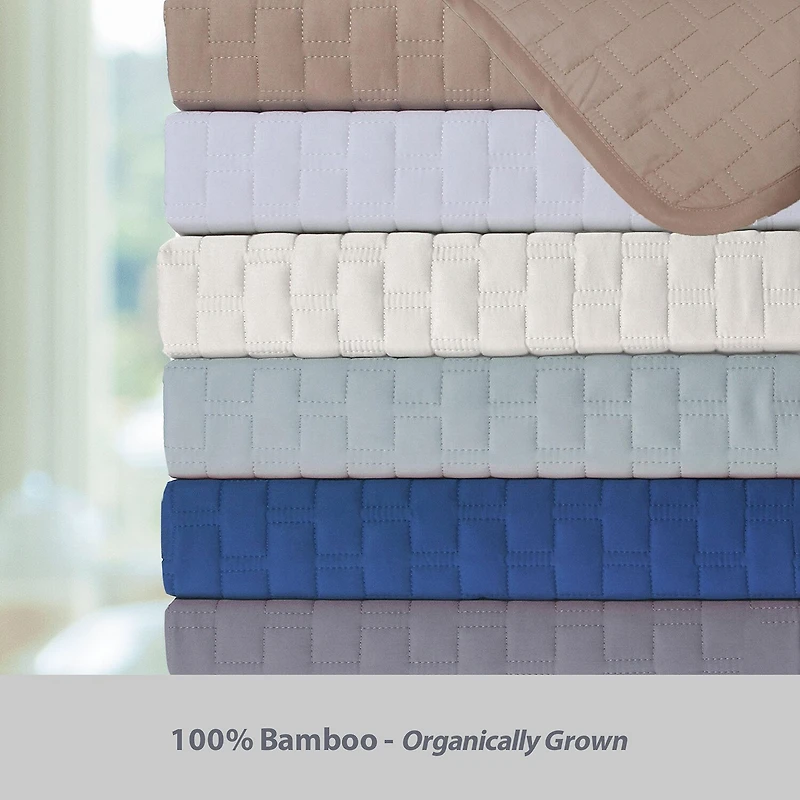 Bedvoyage Rayon from Bamboo Hem Coverlet
