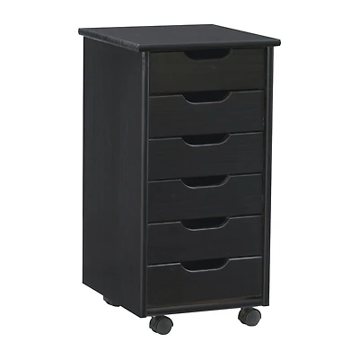 Linon Culton Office + Library Collection 6-Drawer File Cabinet