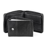 J. Buxton Zip Around Billfold Mens Rfid Blocking Zip Around Wallet