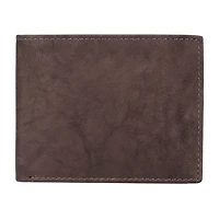 J. Buxton Credit Card Billfold Mens Rfid Blocking Bifold Wallet