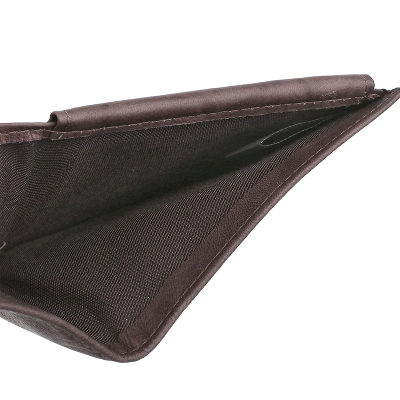 J. Buxton Credit Card Billfold Mens Rfid Blocking Bifold Wallet