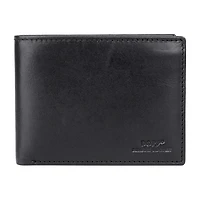 J. Buxton Dopp Convertible Thinfold Mens Rfid Blocking Bifold Wallet