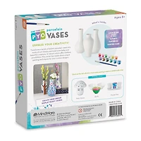 MindWare Paint Your Own Porcelain Vases
