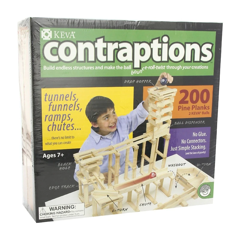 MindWare KEVA Contraptions - 200 Plank Set