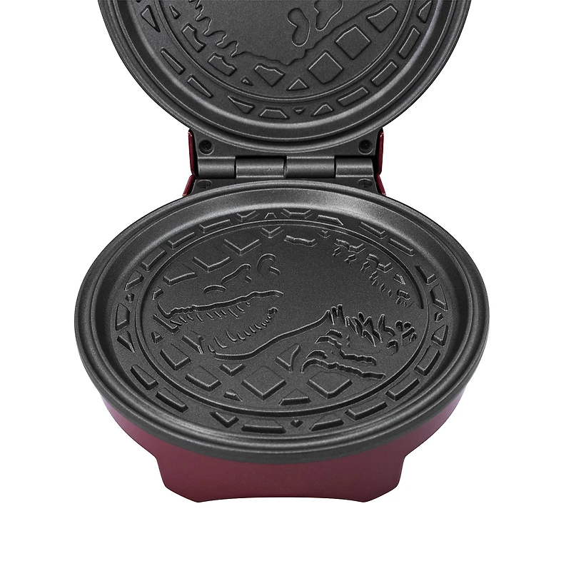 Uncanny Brands Jurassic Park Waffle Maker - T-Rex on Your Waffles - Waffle Iron