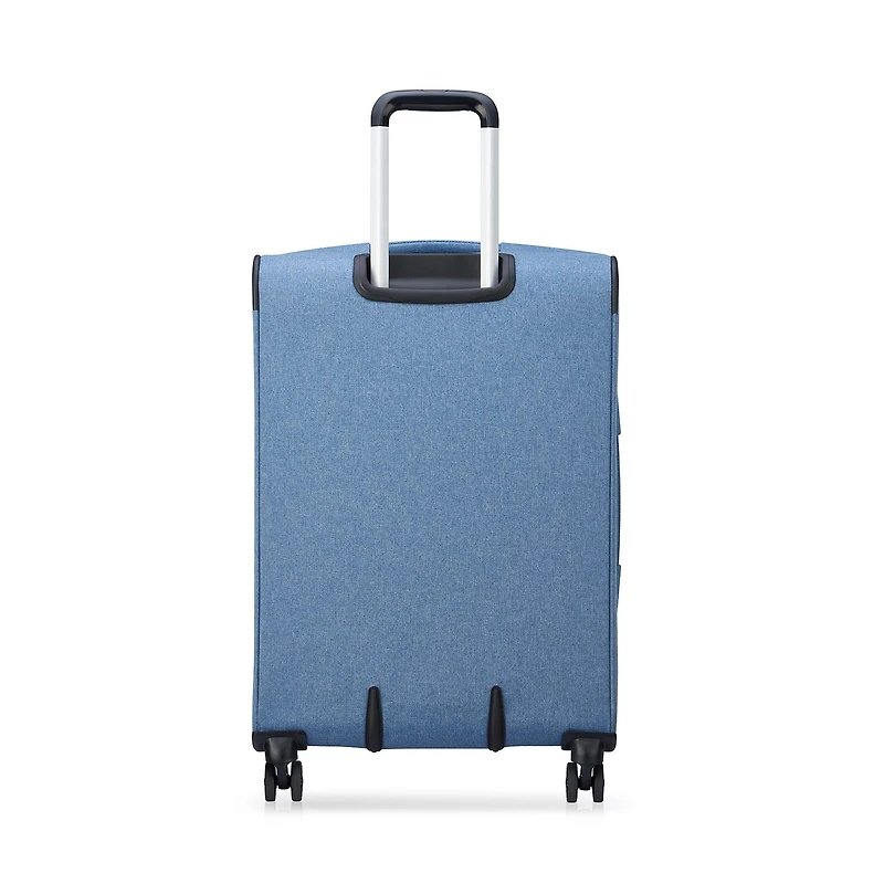 Delsey Paris Rami 24 Inch Softside Expandable Checked Spinner Luggage