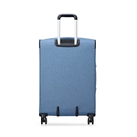 Delsey Paris Rami 24 Inch Softside Expandable Checked Spinner Luggage
