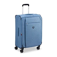 Delsey Paris Rami 24 Inch Softside Expandable Checked Spinner Luggage