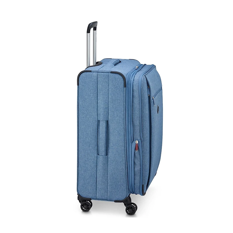 Delsey Paris Rami 24 Inch Softside Expandable Checked Spinner Luggage