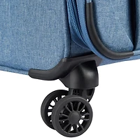 Delsey Paris Rami 24 Inch Softside Expandable Checked Spinner Luggage