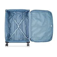 Delsey Paris Rami 27 1/2 Inch Softside Expandable Checked Spinner Luggage