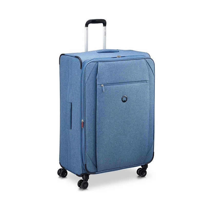 Delsey Paris Rami 27 1/2 Inch Softside Expandable Checked Spinner Luggage