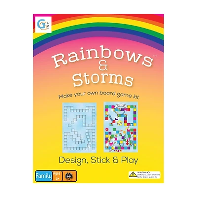 Griddly Games Rainbows & Storms Board Game