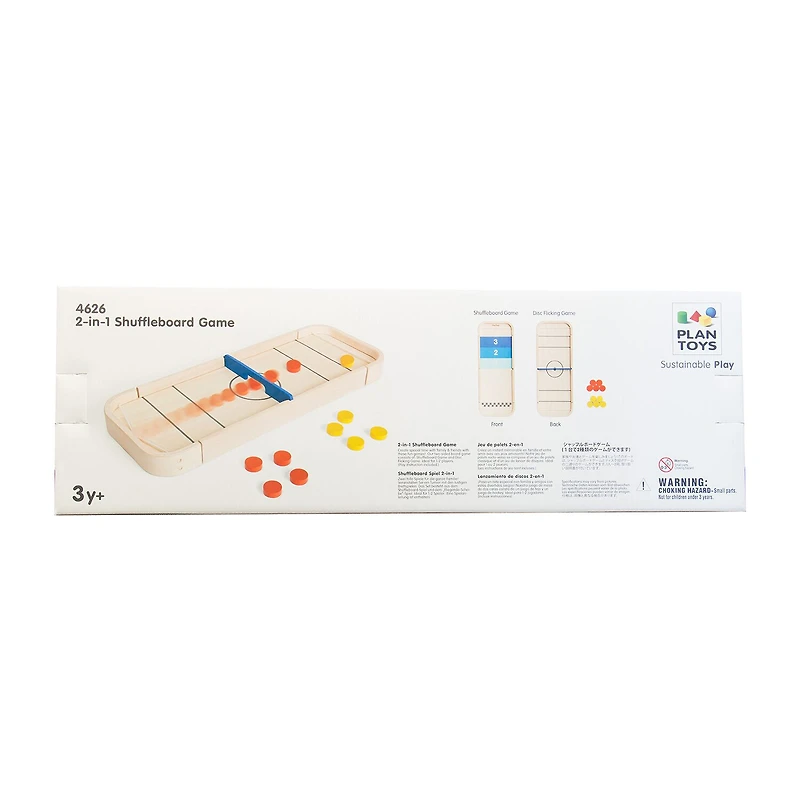 2-In-1 Shuffleboard Table Game
