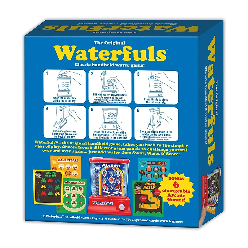 The Original Waterfuls - Classic Handheld Water Game Table Game