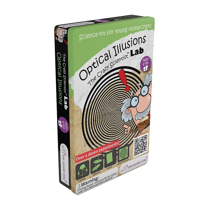 The Crazy Scientist Lab - Optical Illusions Brain Game