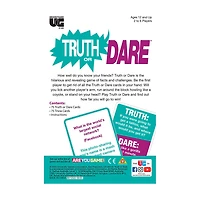 University Games Truth Or Dare Card Game Card Game