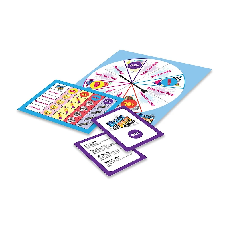 Blast From The Past Trivia Game Board Game