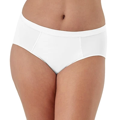 Bali One Smooth U Womens Average + Full Figure Brief Panty Dfmebf