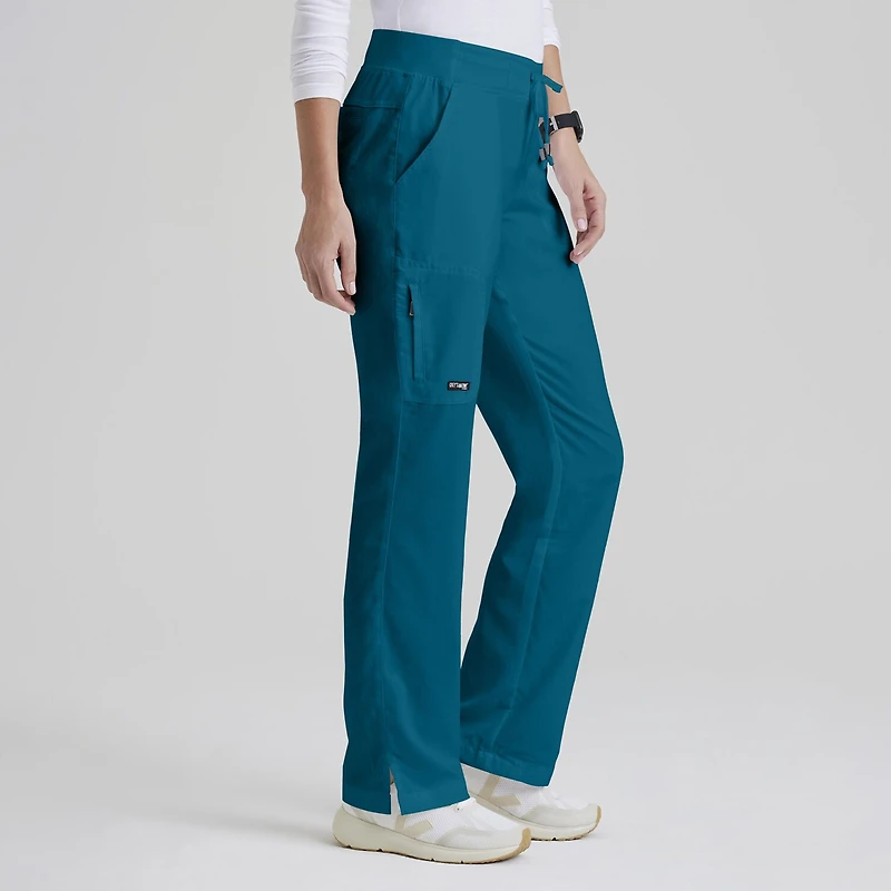 Grey's Anatomy™ by Barco Classic 4277 Mia 6-Pocket Mid-Rise Straight Leg Womens Scrub Pant