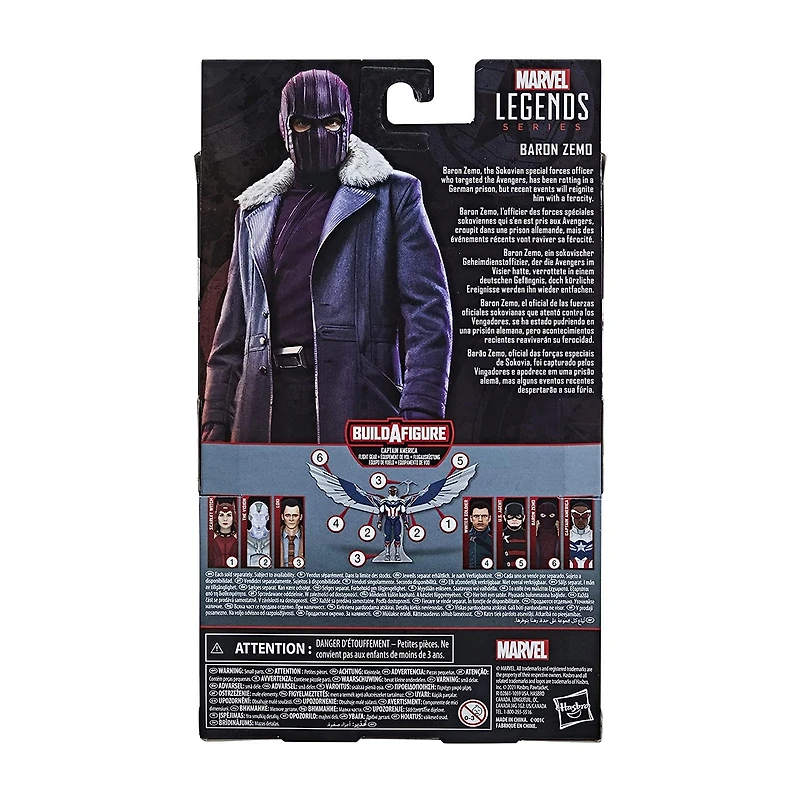 Marvel Legends 6 Inch Baron Zemo Action Figure