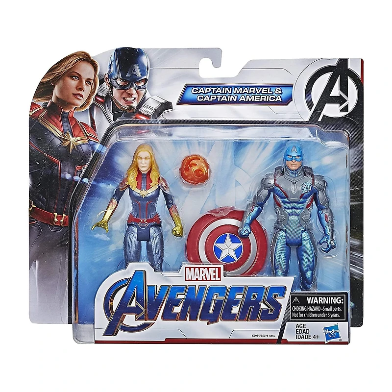 Marvel 6 Inch Figure Set - Captain America & Avengers Action Figure