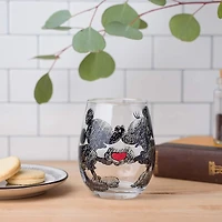 Disney Collection Mickey & Minnie 20 Oz Glass Juice Glass
